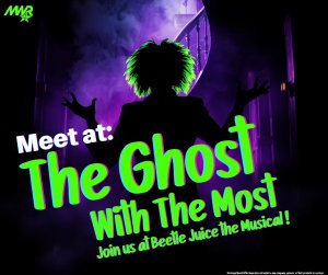 Meet at: Beetlejuice Musical Logo
