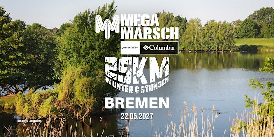 Megamarsch 25/6 Bremen 2027 Logo