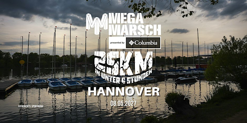 Megamarsch 25/6 Hannover 2027 Logo