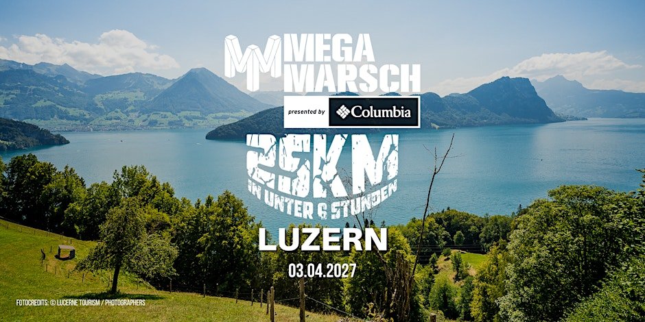 Megamarsch 25/6 Luzern 2027 Logo
