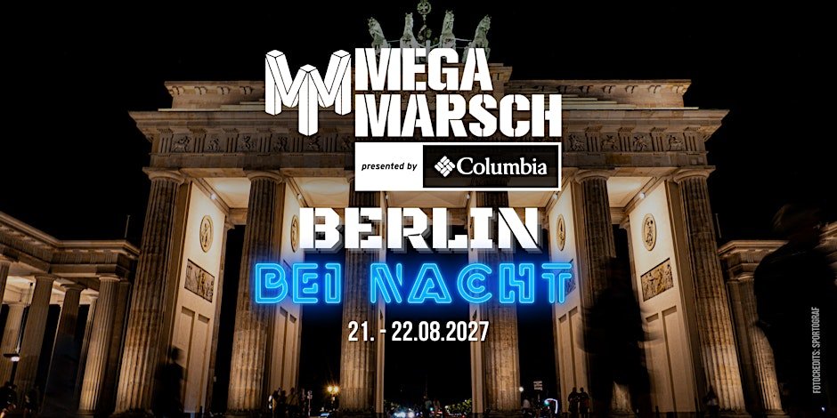 Megamarsch 50/12 Berlin bei Nacht 2027 Logo