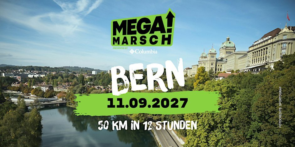 Megamarsch 50/12 Bern 2027
