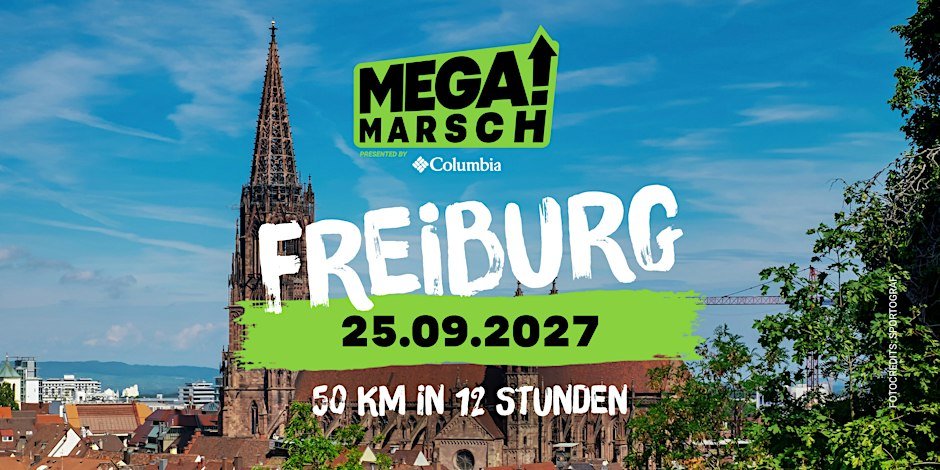 Megamarsch 50/12 Freiburg 2027