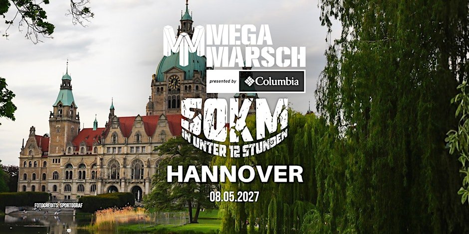 Megamarsch 50/12 Hannover 2027 Logo