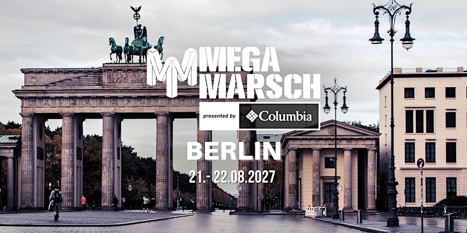 Megamarsch 75/18 Berlin 2027 Logo