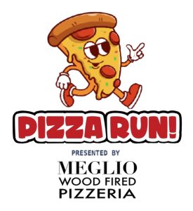 Meglio's Run for the Pizza 5K Logo
