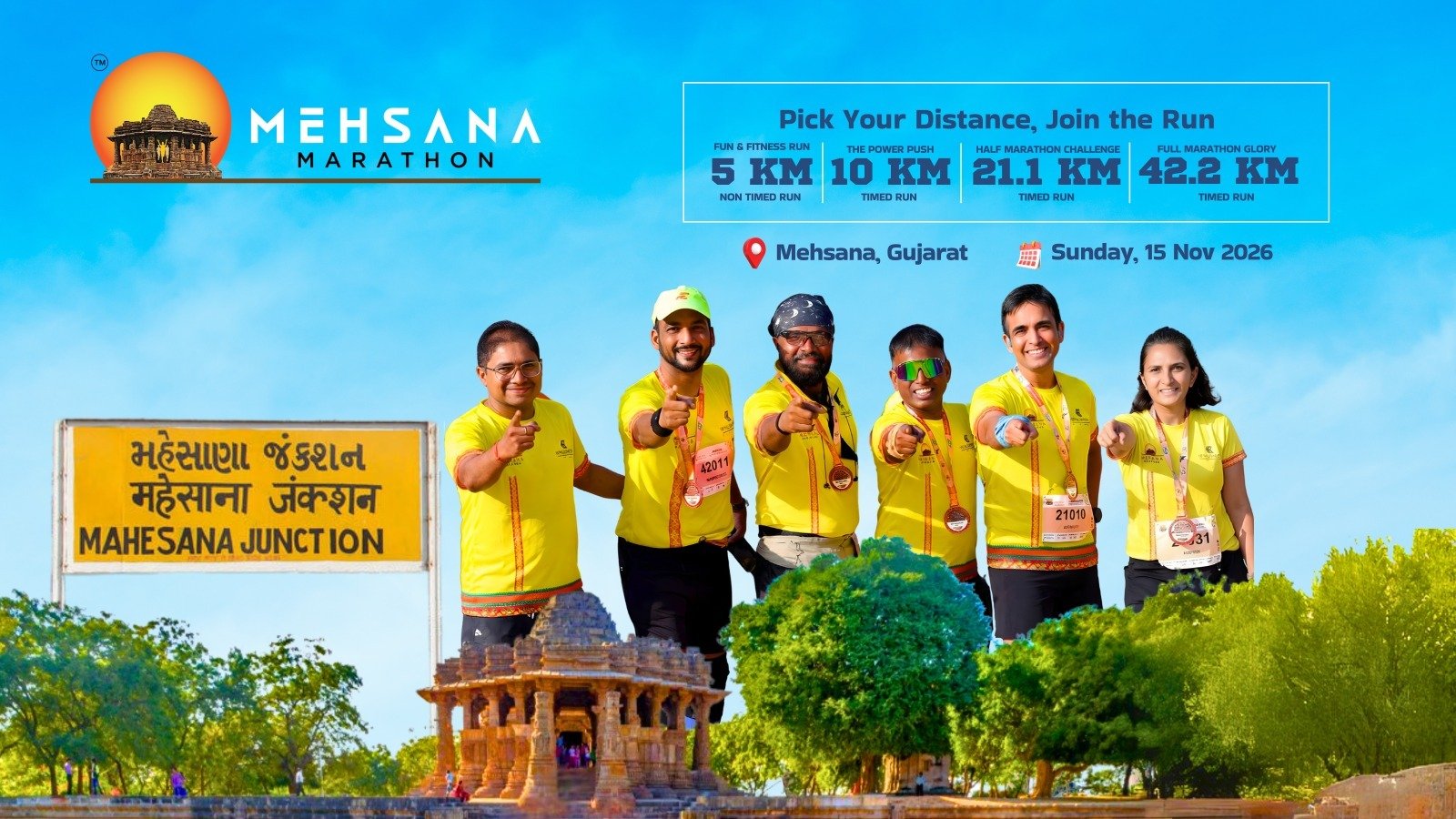 Mehsana Marathon  Edition 2