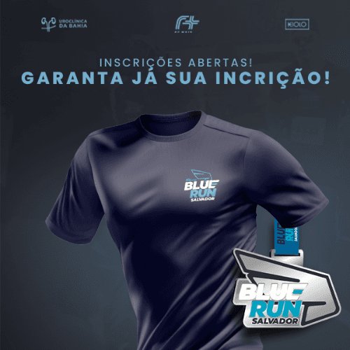 MEIA MARATONA BLUE RUN SALVADOR 2026 Logo
