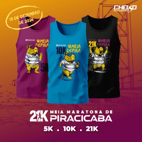 MEIA MARATONA DE PIRACICABA 2026 Logo