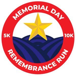 Memorial Day Remembrance Run Logo