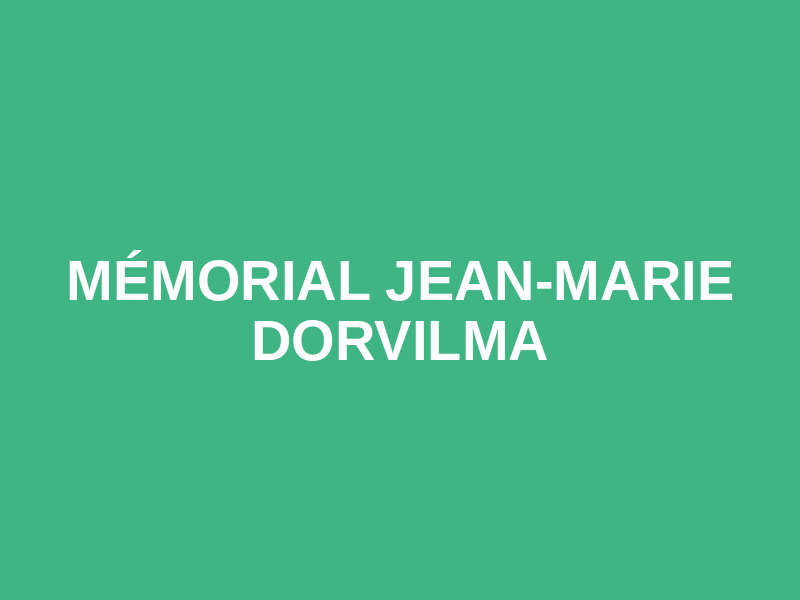 Mémorial Jean-Marie Dorvilma Logo