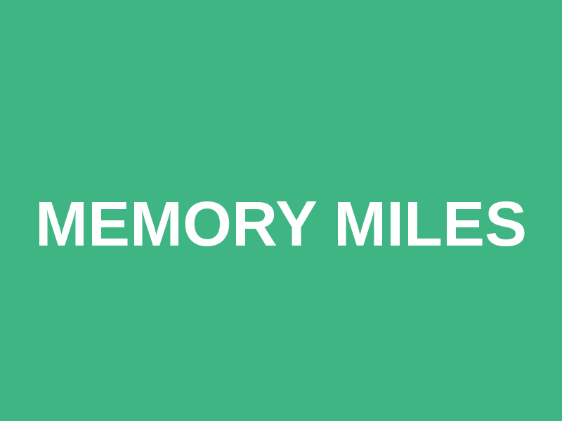 Memory Miles Logo