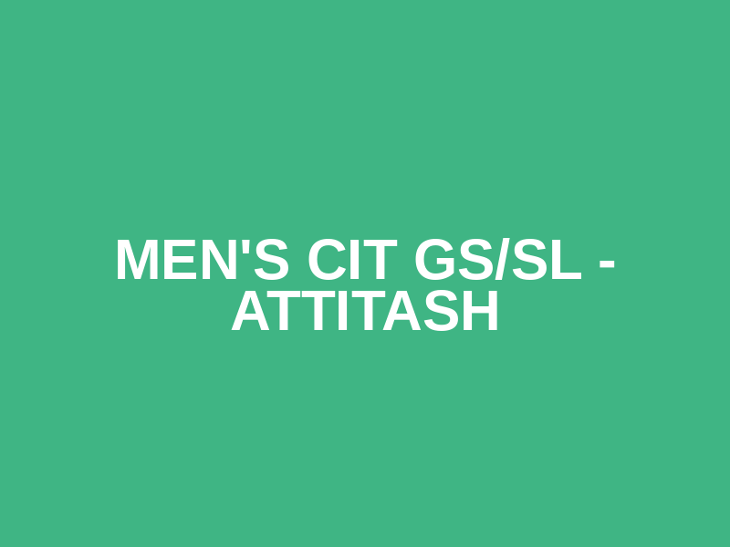 Men's CIT GS/SL - Attitash