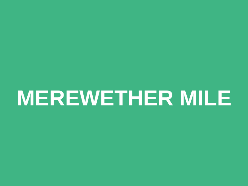 Merewether Mile Logo