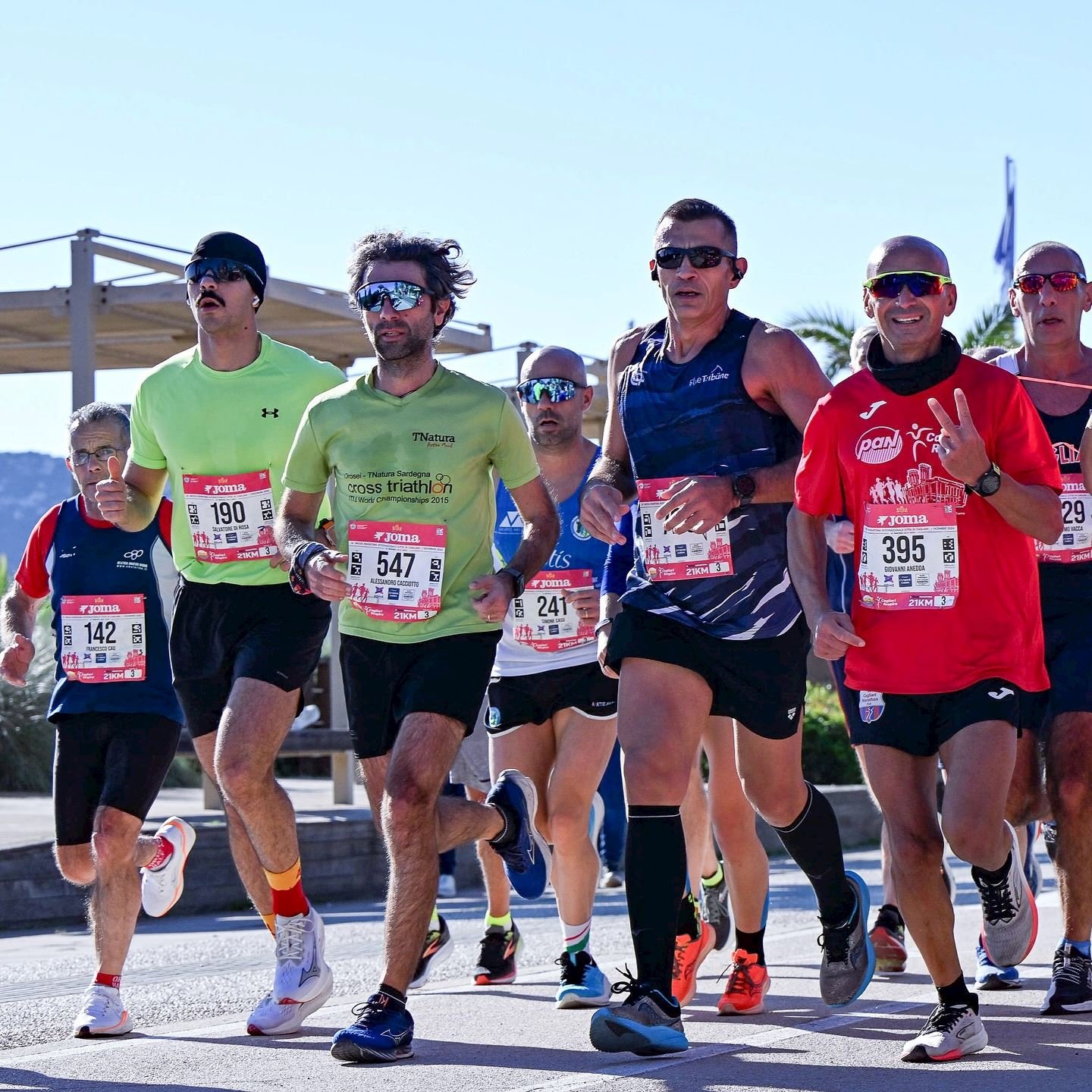 Mezza Maratona di Cagliari Logo