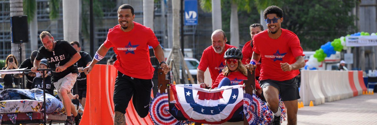 Miami-Dade County Homeless Trust Sprint for Seniors Bed Race