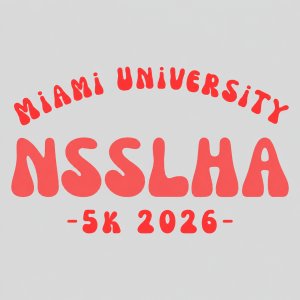 Miami University NSSLHA 5K Logo
