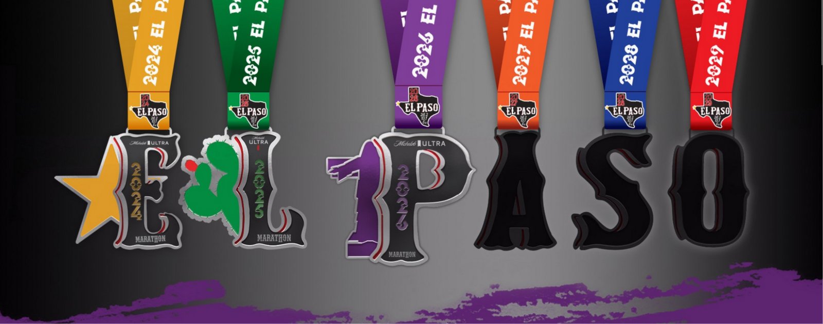 Michelob Ultra El Paso Marathon, Raiz Federal Credit Union Half Marathon, and Spine & Rehab Specialists 5K Run/Walk