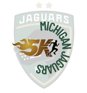Michigan Jaguars FC 5K Logo