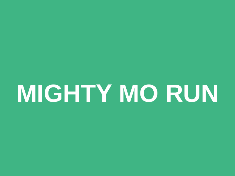 Mighty Mo Run Logo