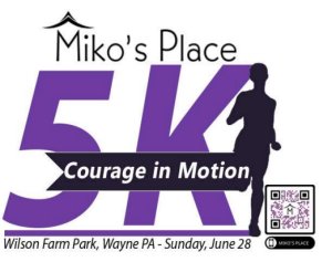 Miko’s Place Courage in Motion 5K Logo