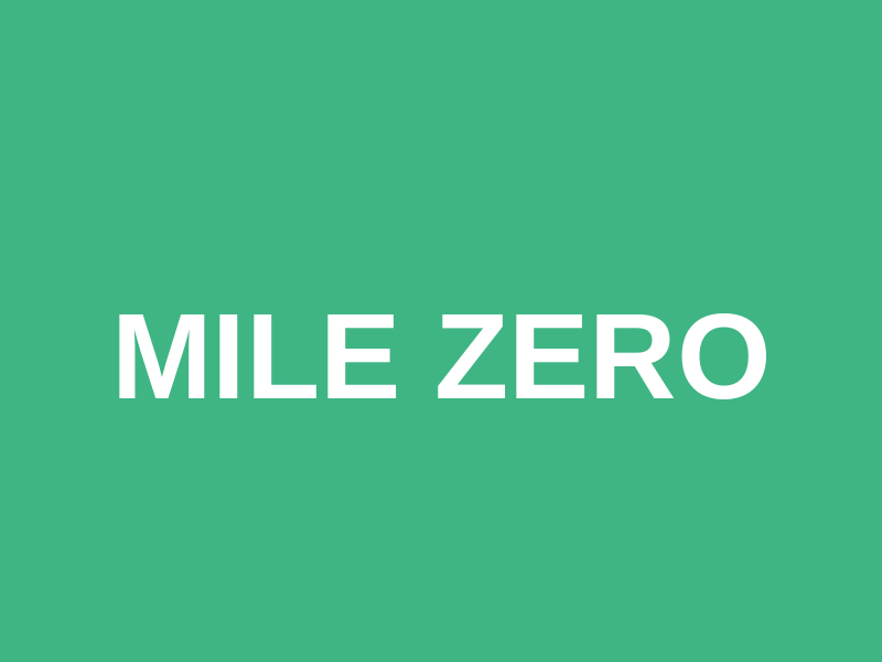 Mile Zero Logo