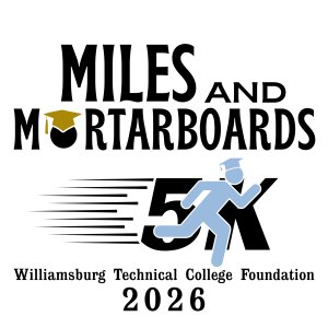 Miles and Mortarboards 5K Logo