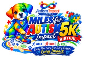 Miles for Autism Impact Virtual 5K Logo