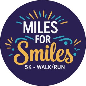 Miles For Smiles 5K Walk/Run Logo