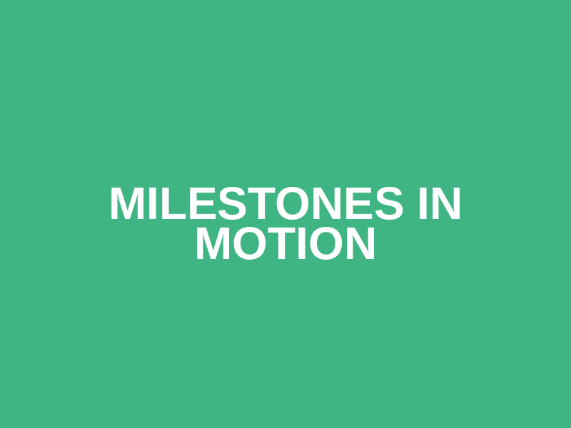 Milestones in Motion Logo