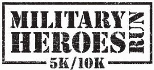 Military Heroes 5k/10k Run Logo