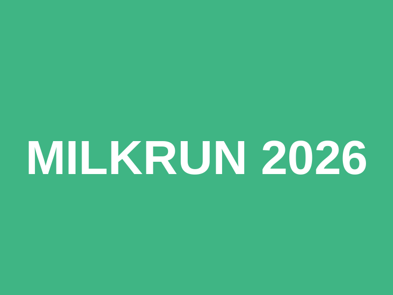 Milkrun 2026 Logo