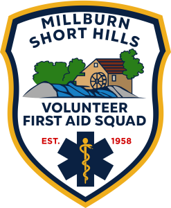Millburn-SH First Aid 5K Race Logo