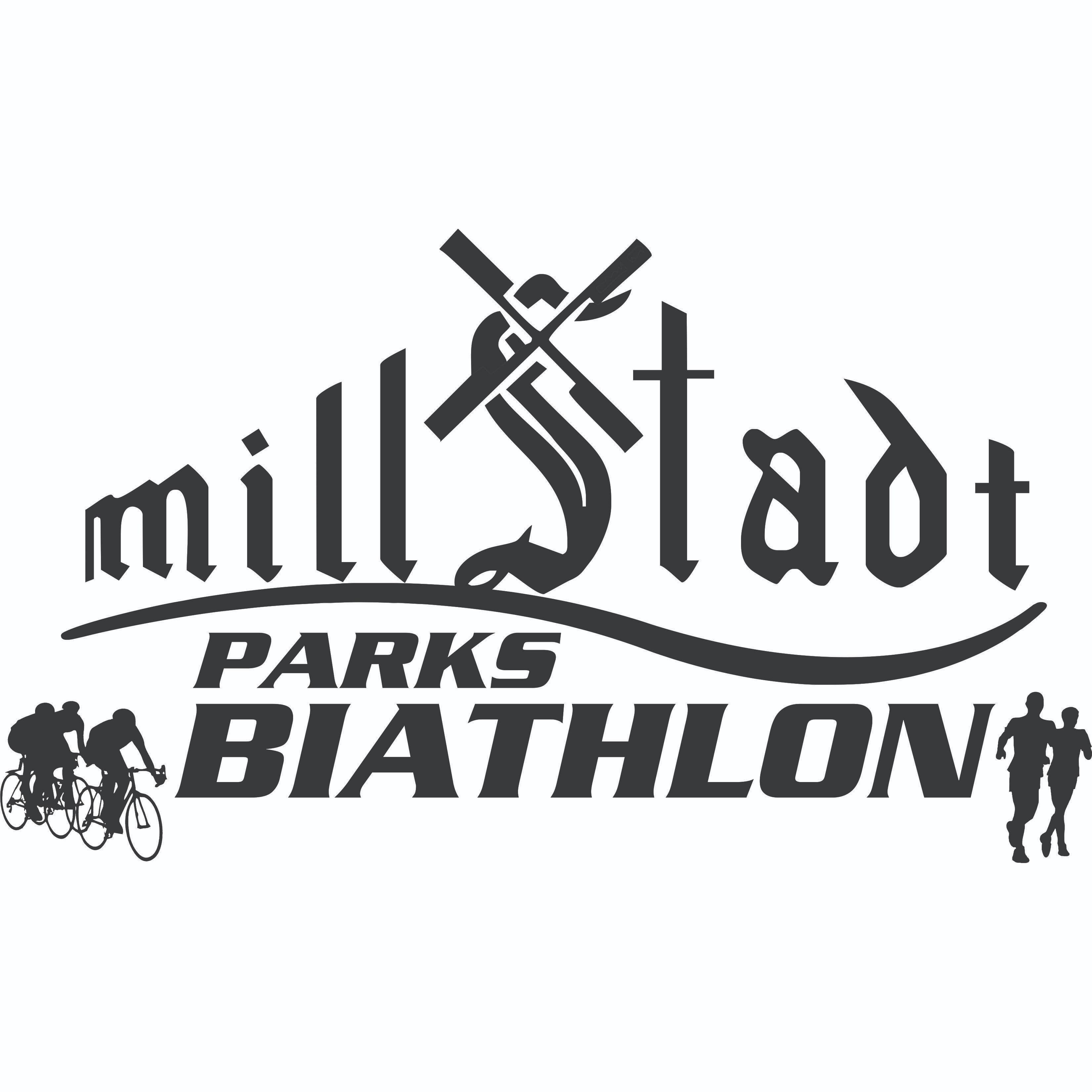 Millstadt Parks Biathlon & 5K Logo