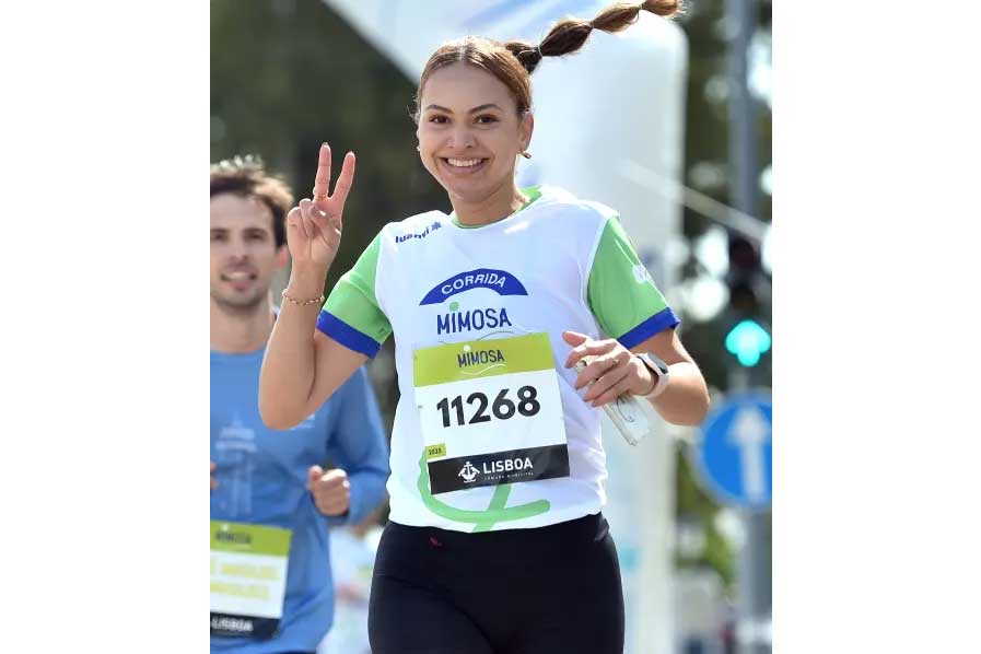 Mimosa for Life Lisbon Women's run