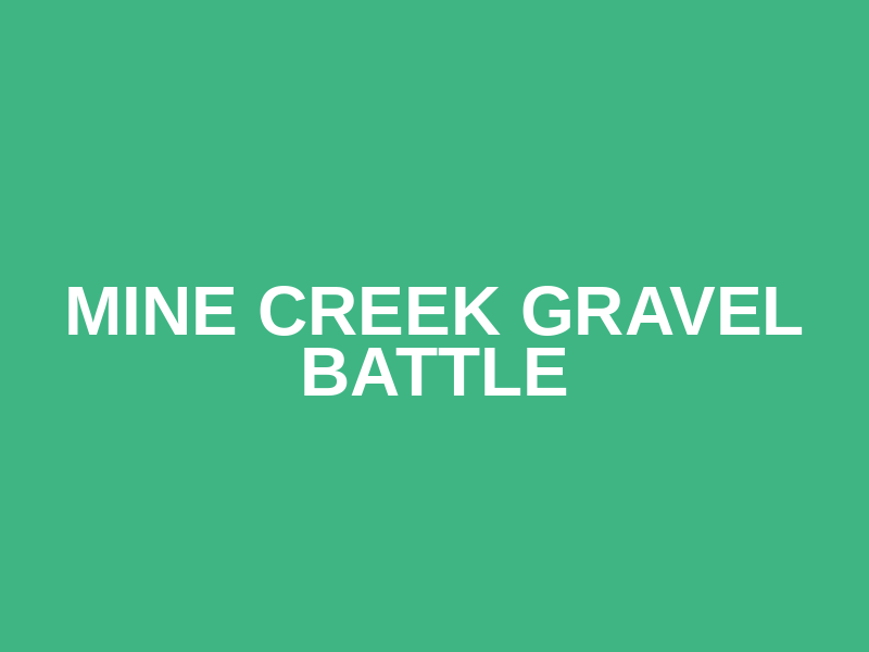 Mine Creek Gravel Battle Logo