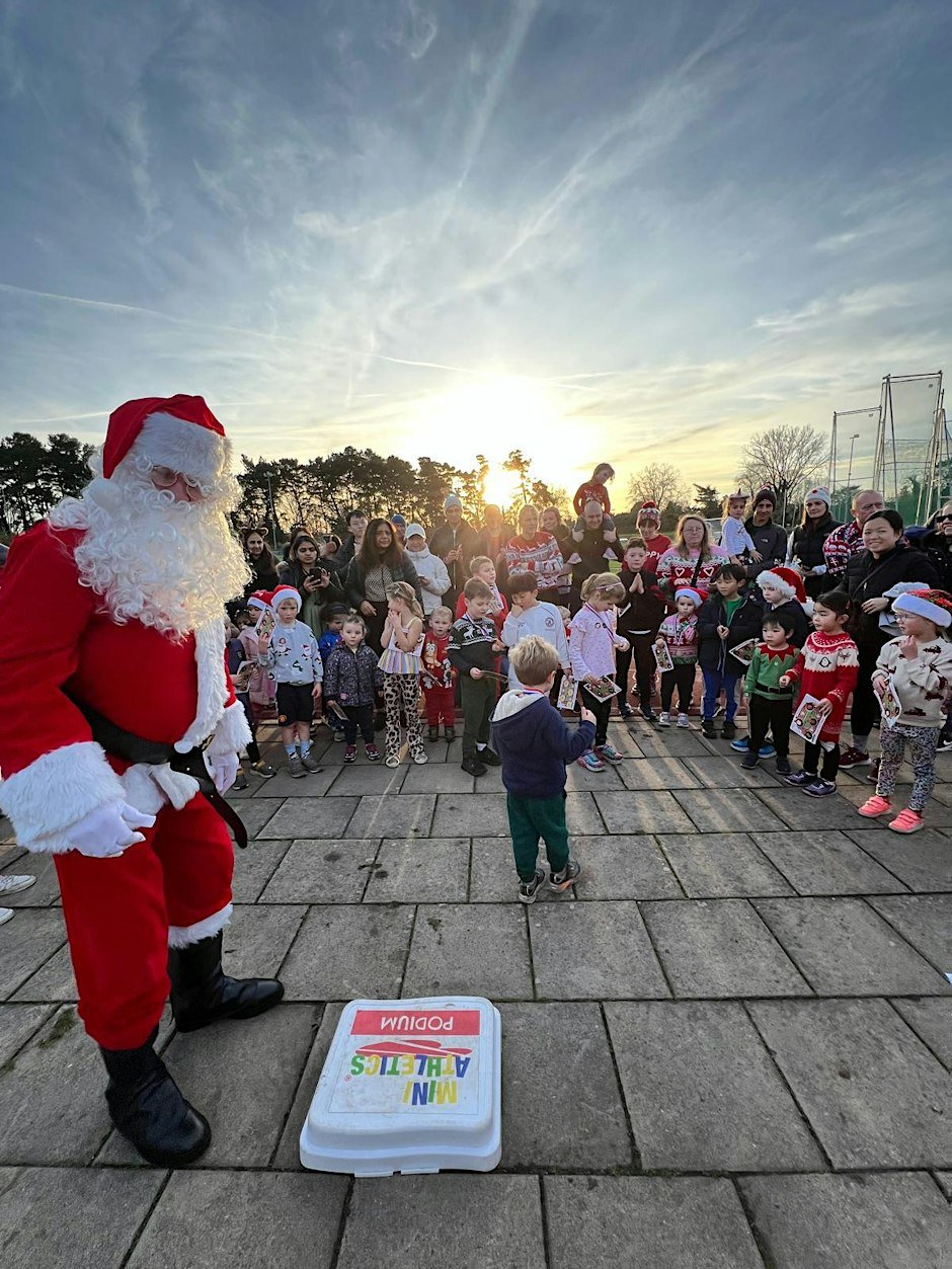 Mini Athletics Fun Run with Santa- Preston