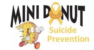 Mini Donut Half Marathon and 5K Honor Walk/Run Logo