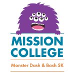 Mission College Monster Dash & Bash 5K Logo