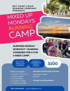 Mixed up Mondays Running Camp