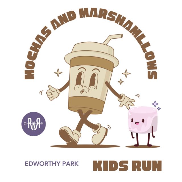 Mochas and Marshmallows Kids Run Logo