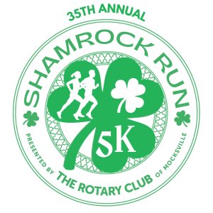 Mocksville Shamrock Run Logo