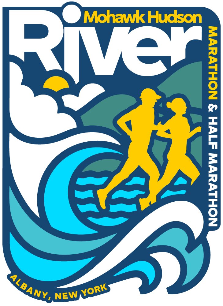 Mohawk Hudson River Marathon and Half Marathon Logo