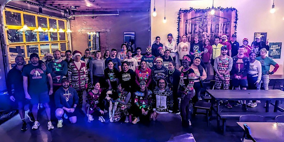 Monday FREE Social Run by Braindead Running @ Westlake Brewing, Deep Ellum Logo