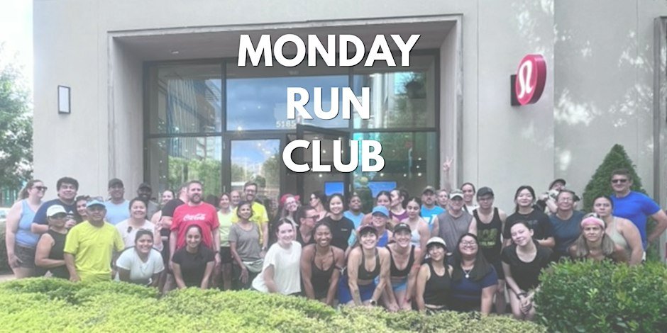 Monday Run Club - Powered by lululemon Logo