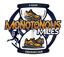 Monotonous Miles - 3 Hour Endurance Run Logo