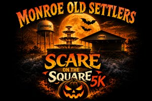 Monroe Old Settlers Scare on the Square 5K