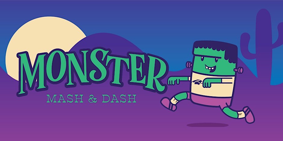 Monster Mash & Dash – Costume Fun Run and Pizza Party- Sponsored by ASICS