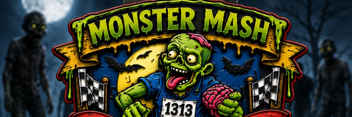 Monster Mash Virtual Race 2026 | 1M, 5K, 10K, Half Marathon & Marathon