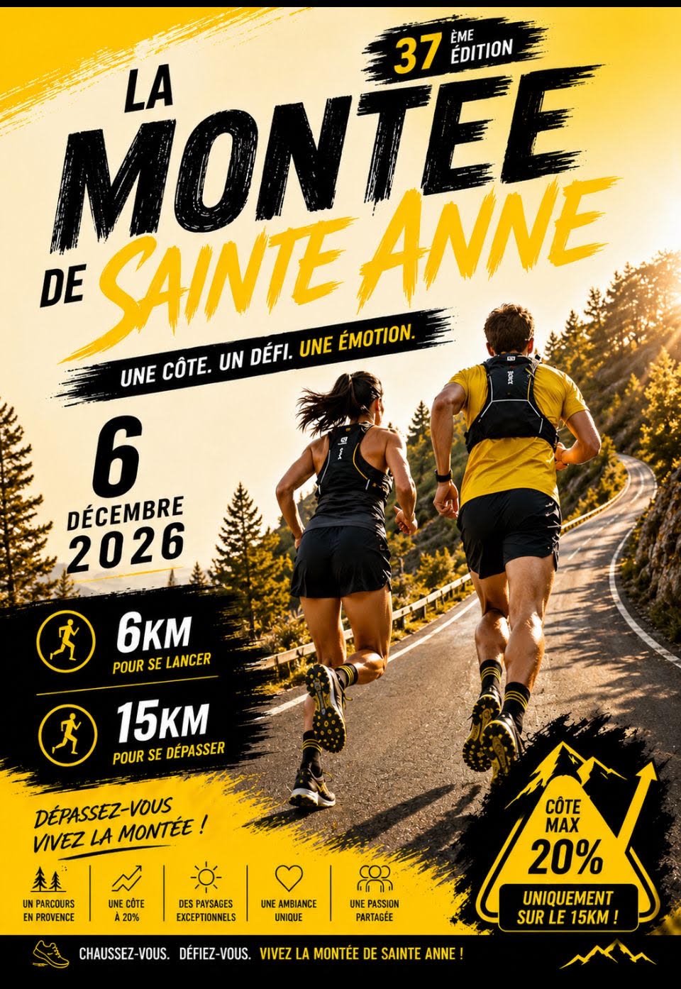 MONTEE DE STE ANNE Logo